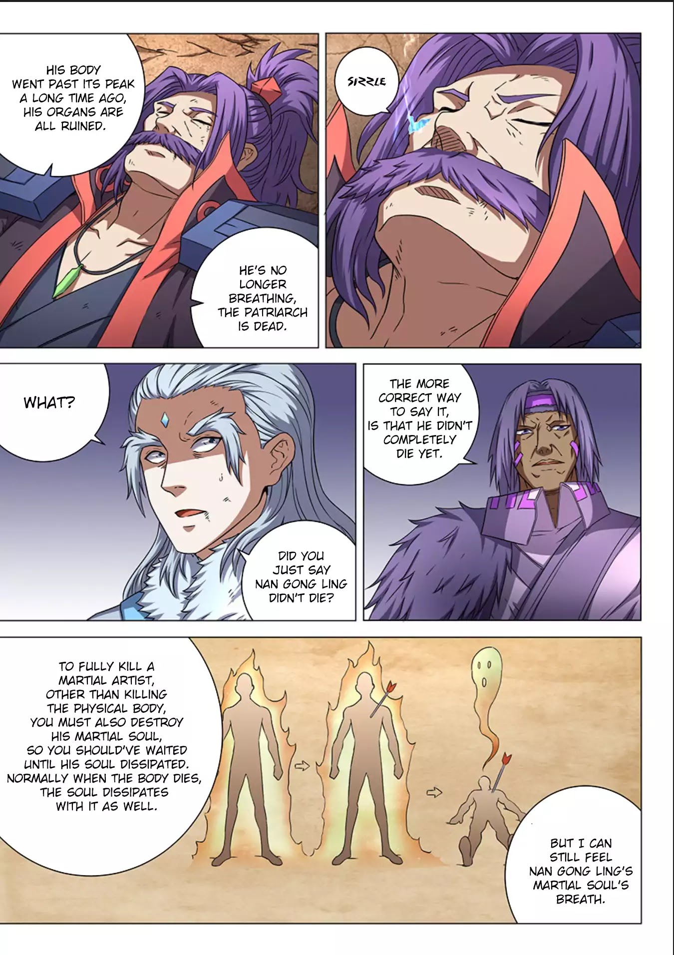 God of Martial Arts Chapter 48.2 page 6 - Chapter 48.2: One Last Breath 2