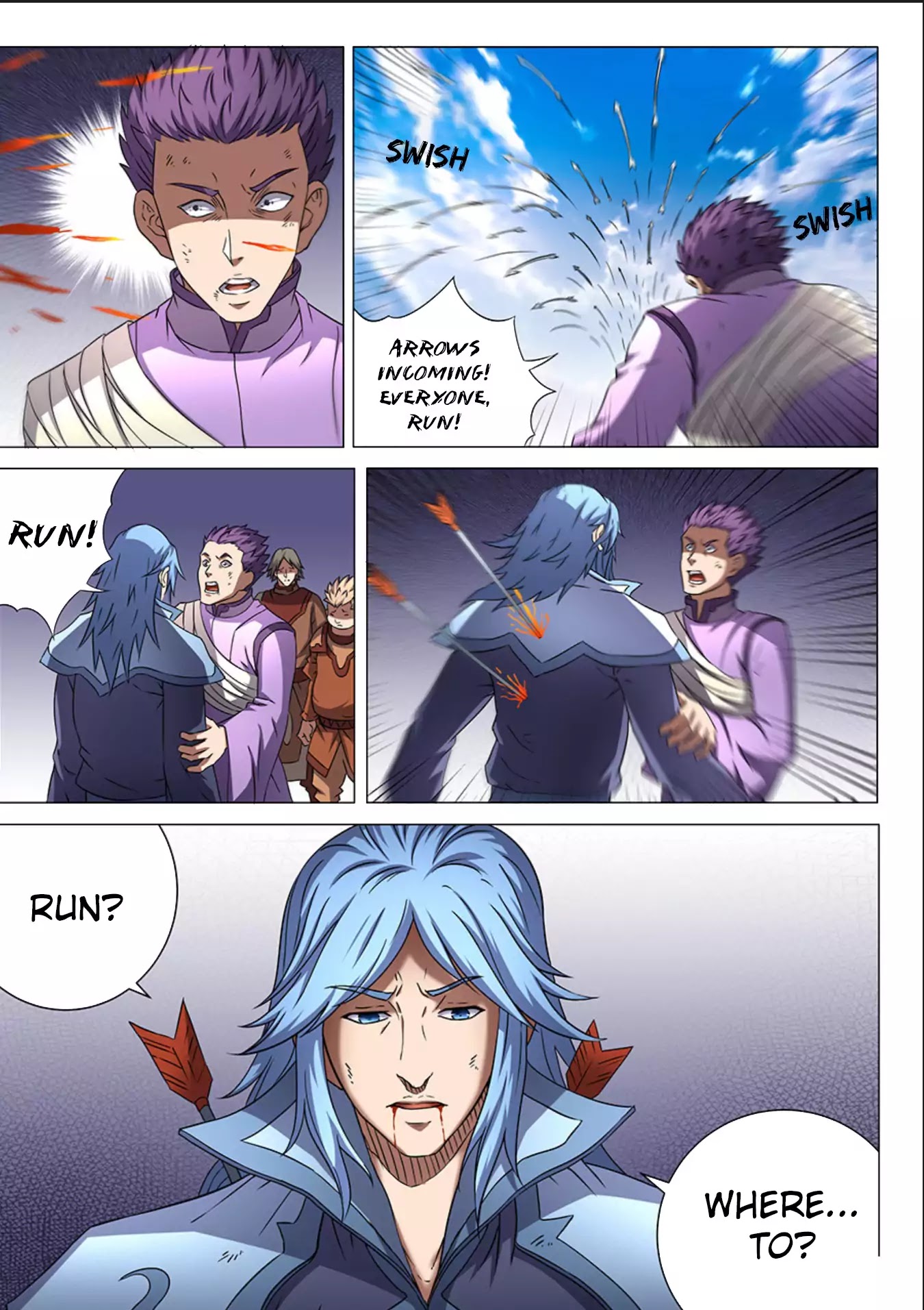 God of Martial Arts Chapter 48.2 page 8 - Chapter 48.2: One Last Breath 2