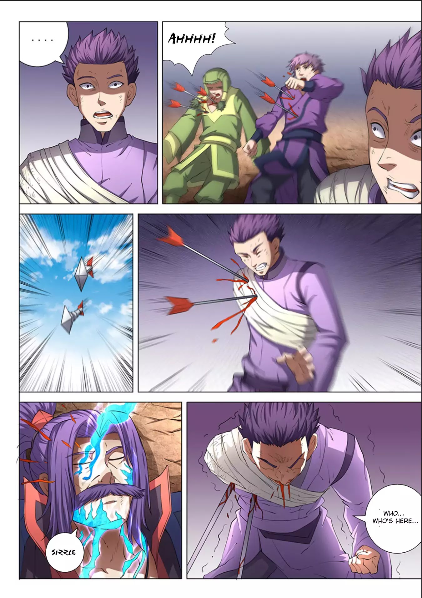 God of Martial Arts Chapter 48.2 page 9 - Chapter 48.2: One Last Breath 2