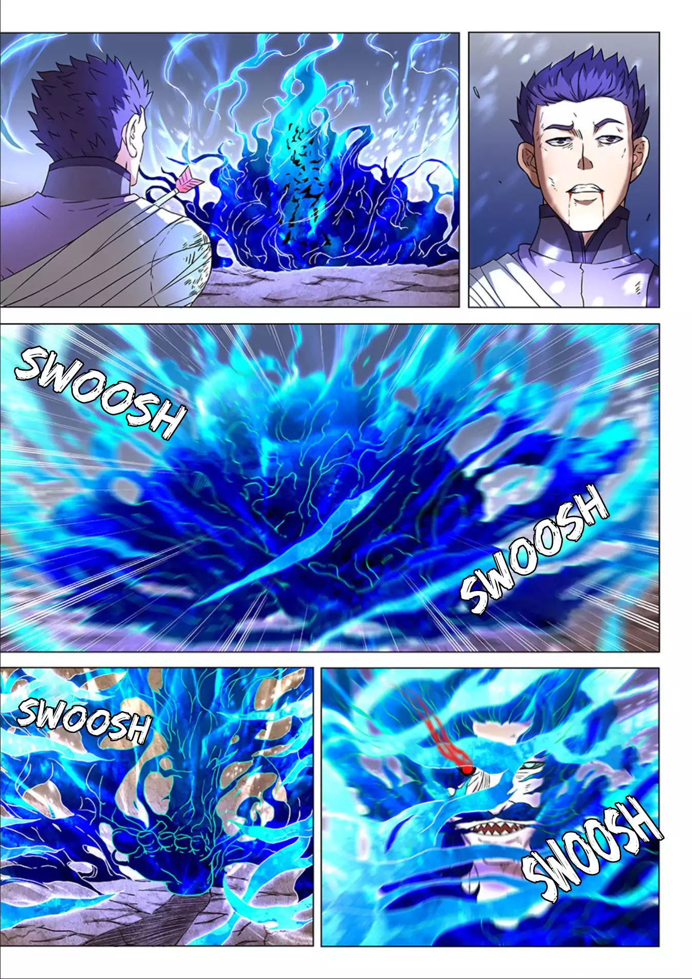 God of Martial Arts Chapter 48.3 page 4 - Chapter 48.3: One Last Breath 3