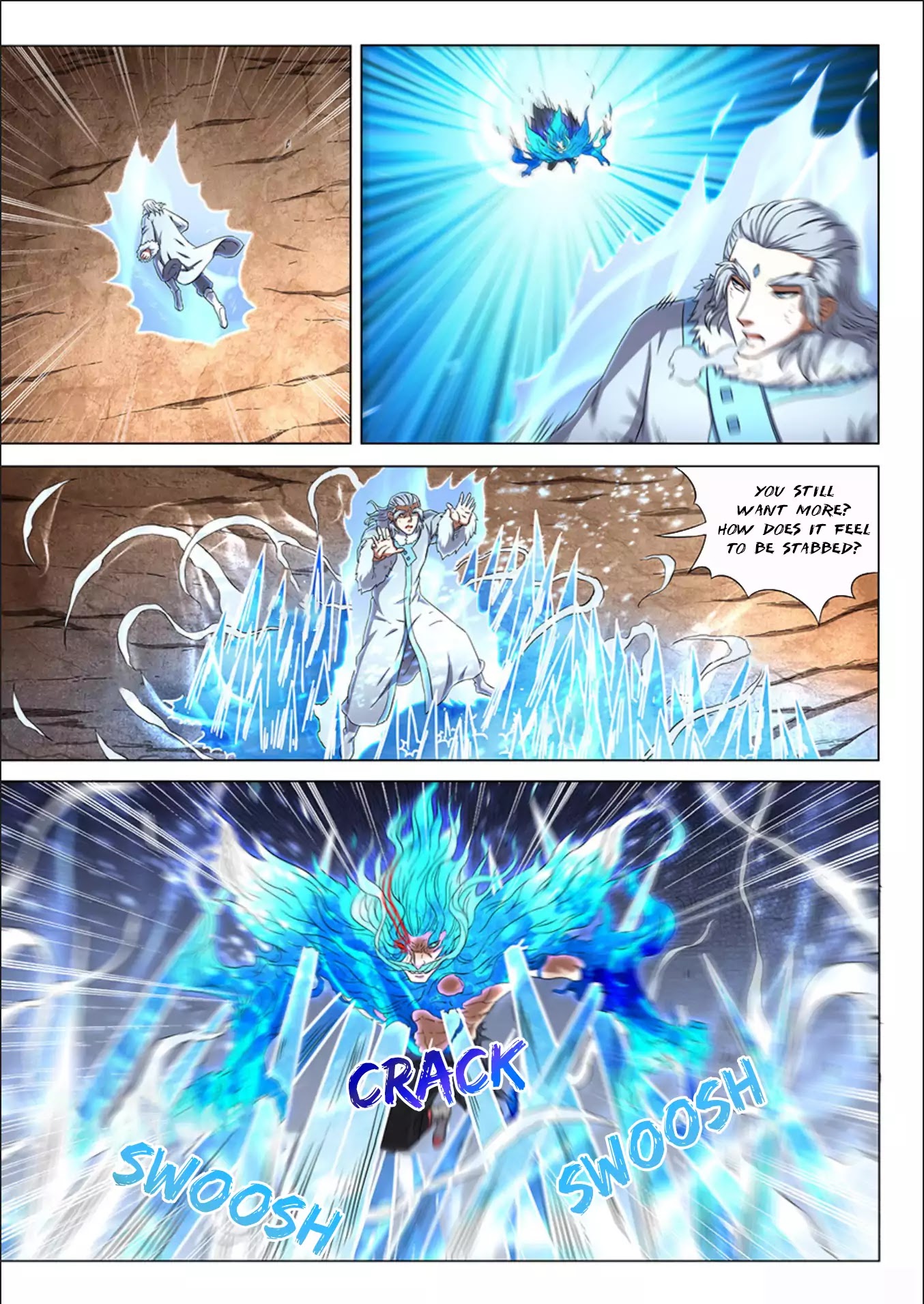 God of Martial Arts Chapter 49.1 page 10 - Chapter 49.1: Safe 1