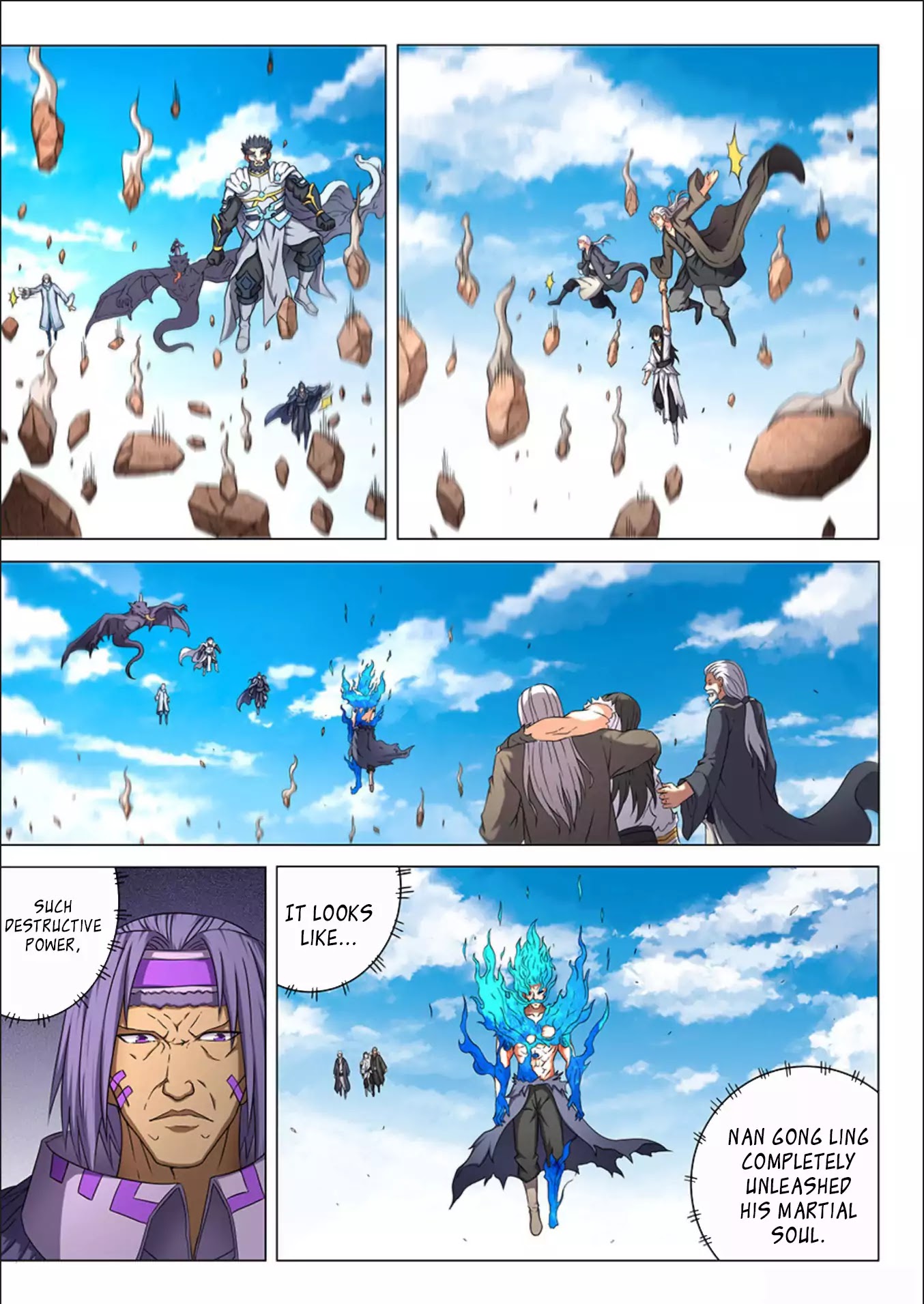 God of Martial Arts Chapter 49.1 page 4 - Chapter 49.1: Safe 1
