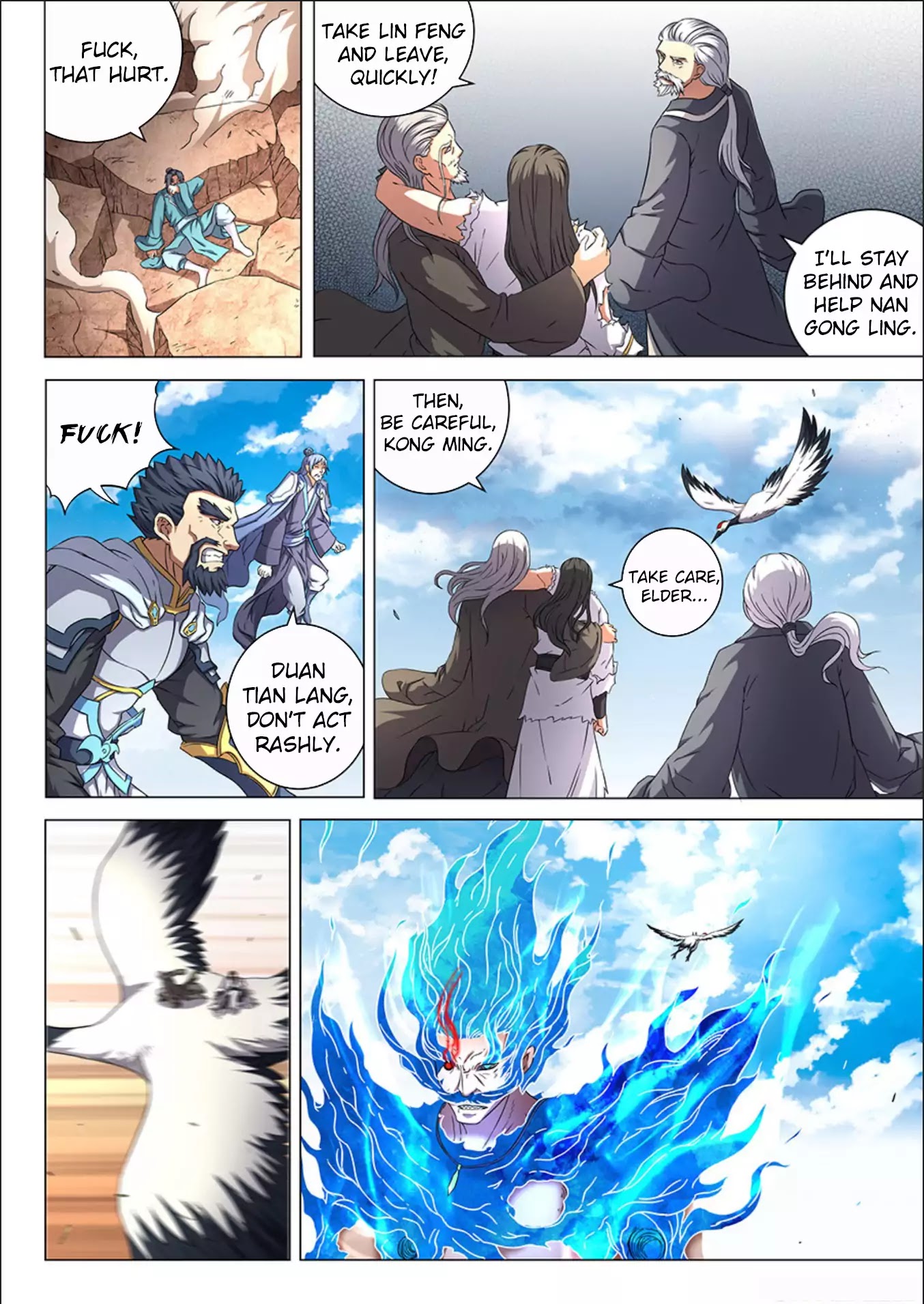 God of Martial Arts Chapter 49.1 page 5 - Chapter 49.1: Safe 1