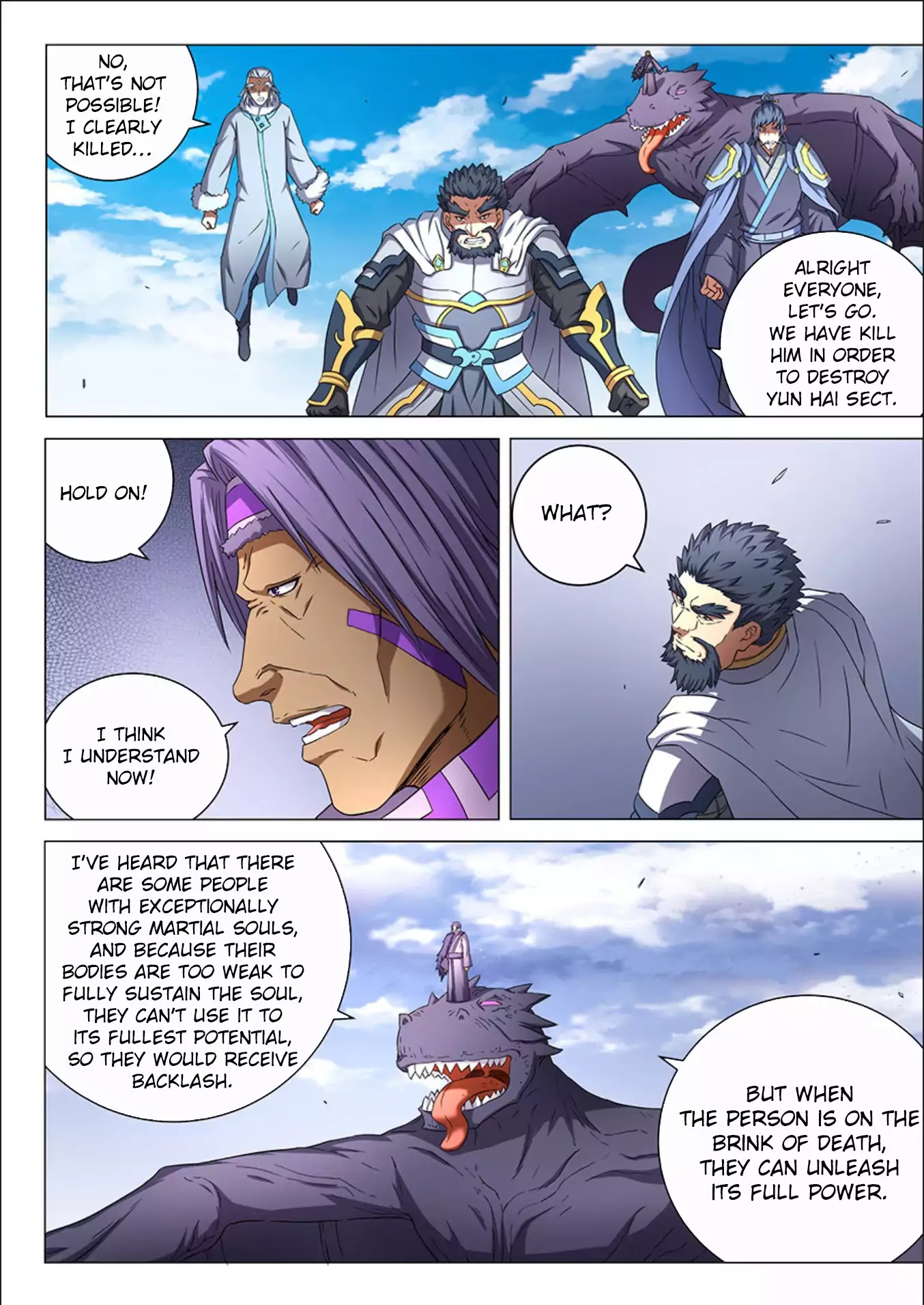 God of Martial Arts Chapter 49.1 page 7 - Chapter 49.1: Safe 1