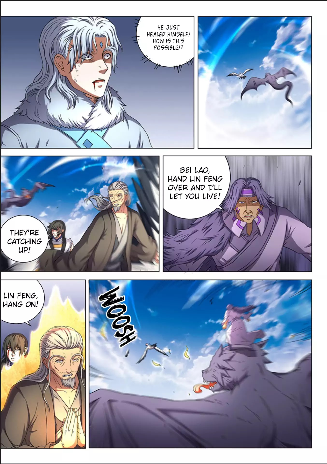 God of Martial Arts Chapter 49.2 page 3 - Chapter 49.2: Safe 2