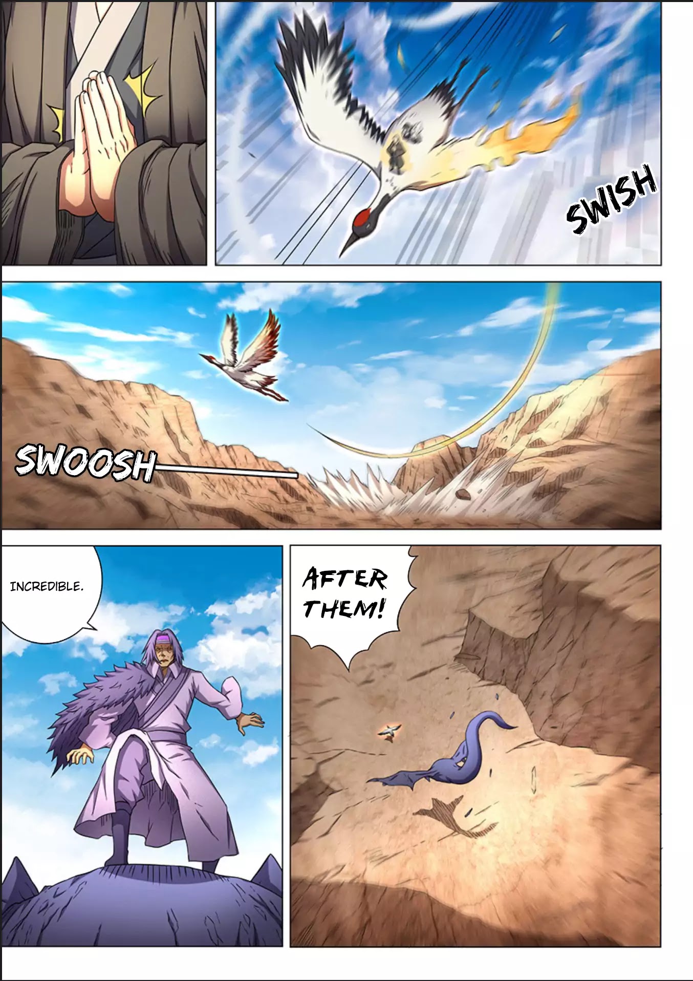 God of Martial Arts Chapter 49.2 page 7 - Chapter 49.2: Safe 2