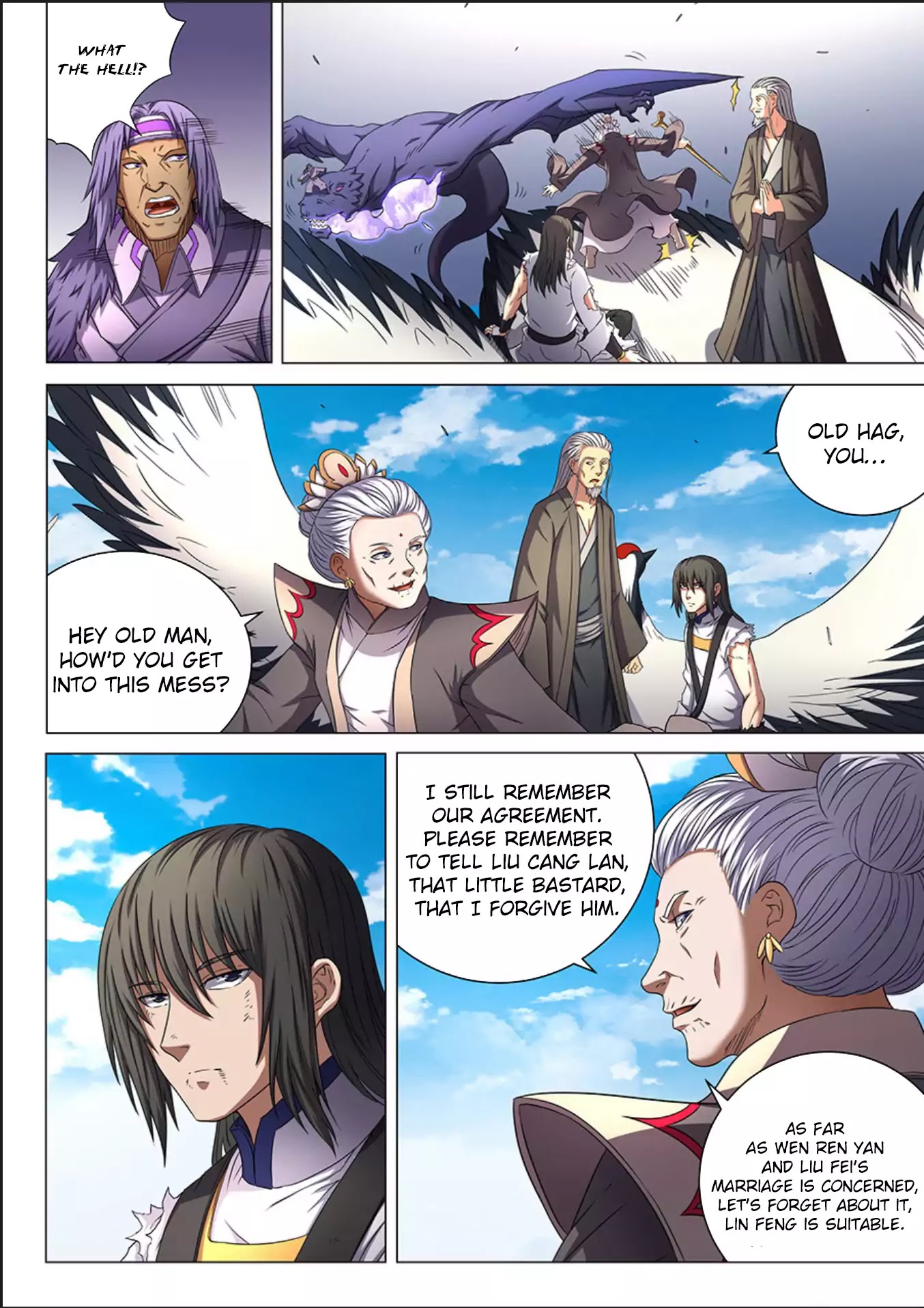 God of Martial Arts Chapter 49.2 page 9 - Chapter 49.2: Safe 2