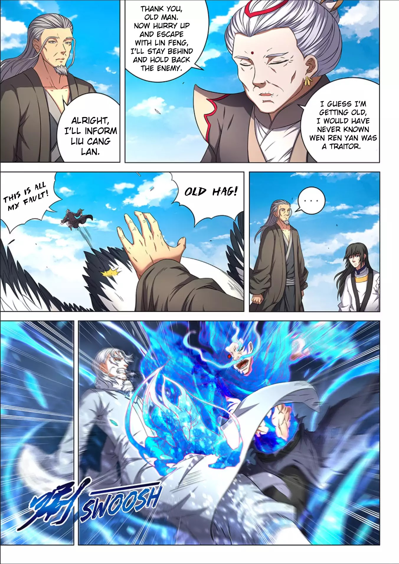 God of Martial Arts Chapter 49.3 page 3 - Chapter 49.3: Safe 3