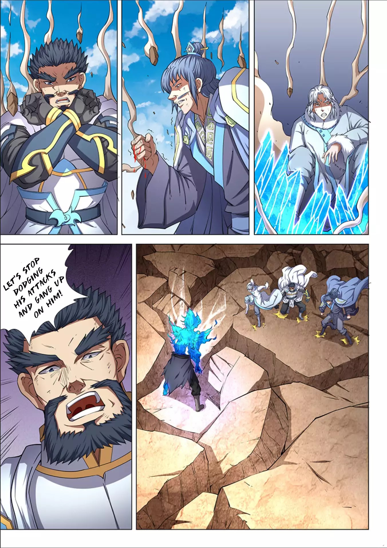 God of Martial Arts Chapter 49.3 page 9 - Chapter 49.3: Safe 3