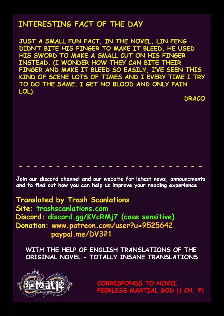 God of Martial Arts Chapter 50.1 page 10 - Chapter 50.1: All Gone 1