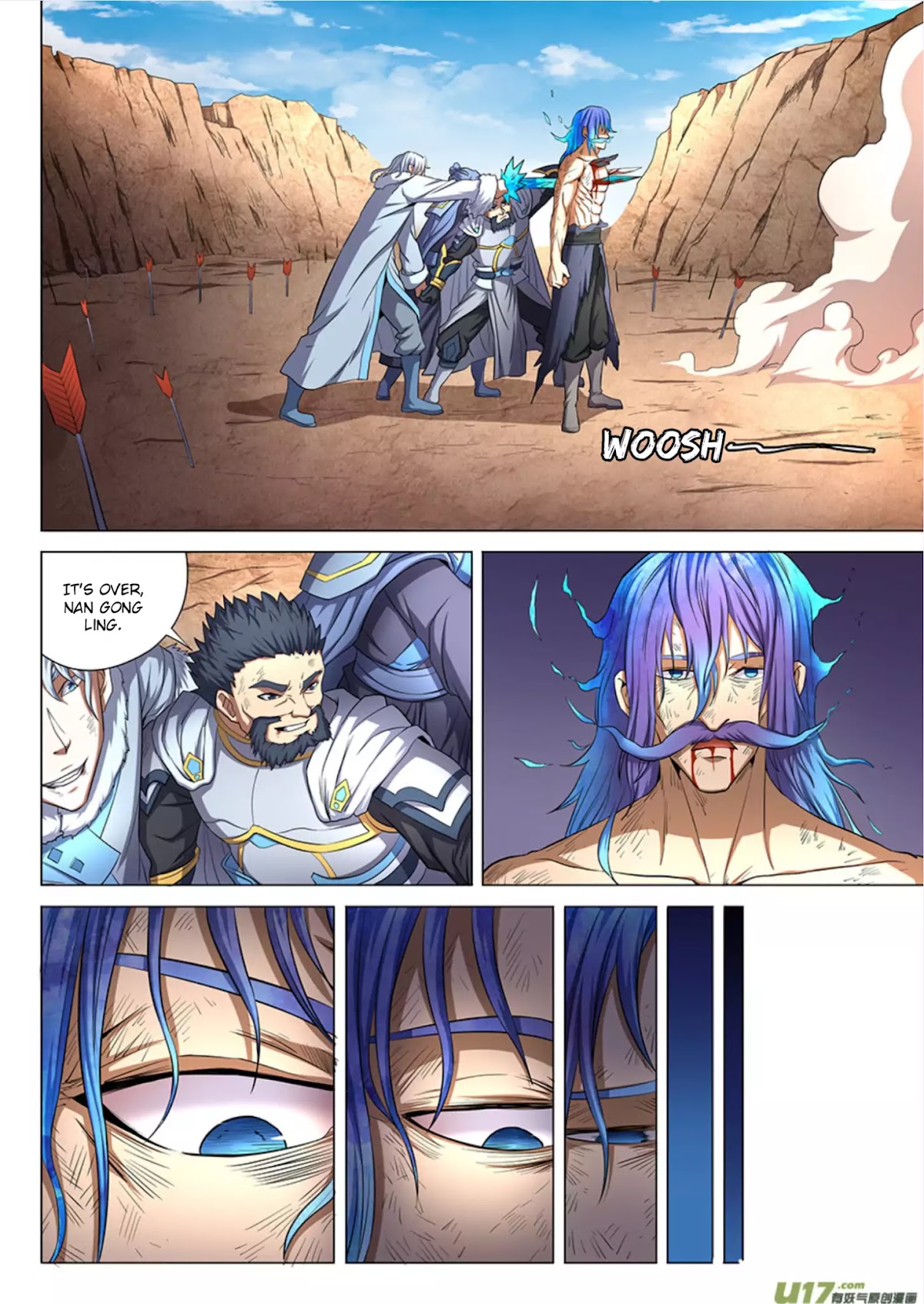 God of Martial Arts Chapter 51.1 page 4 - Chapter 51.1: Lady in the Painting 1