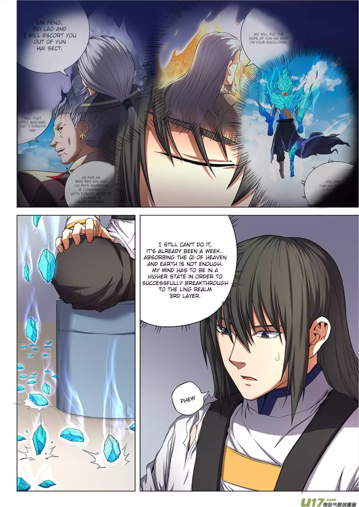 God of Martial Arts Chapter 51.1 page 8 - Chapter 51.1: Lady in the Painting 1