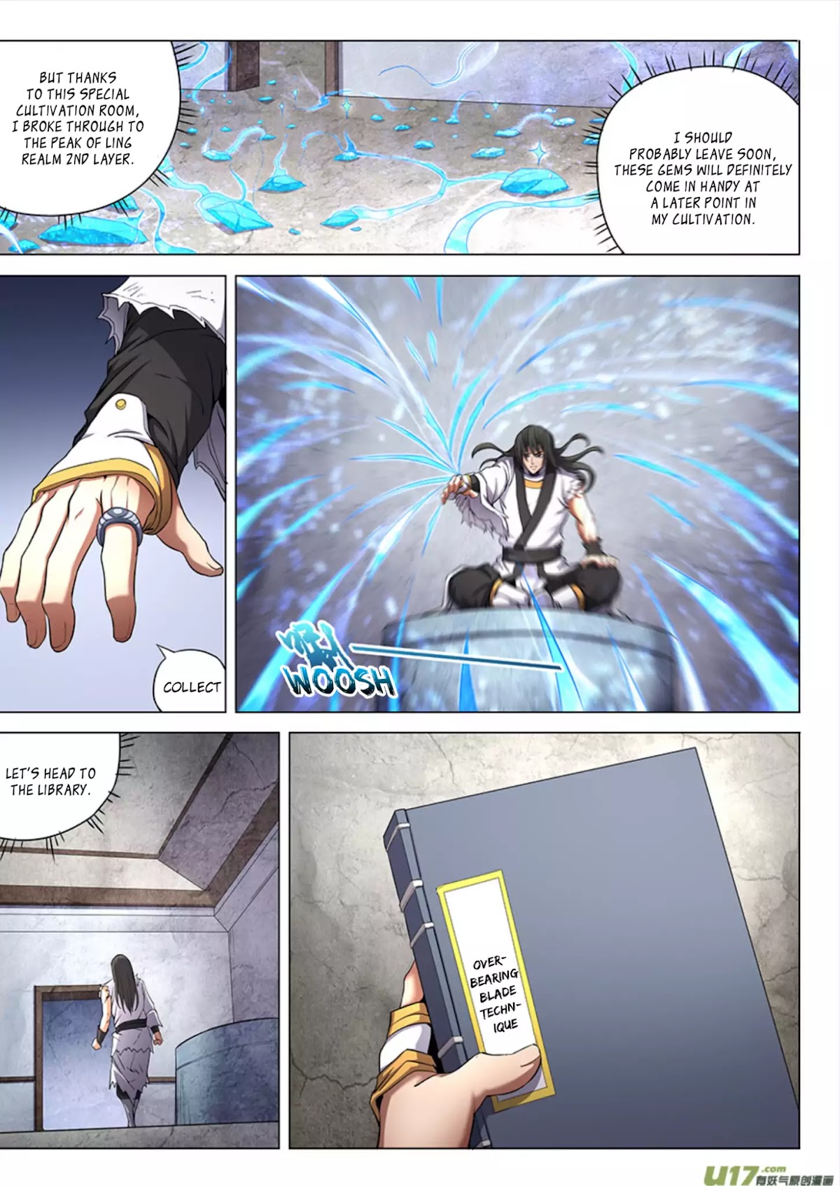 God of Martial Arts Chapter 51.1 page 9 - Chapter 51.1: Lady in the Painting 1