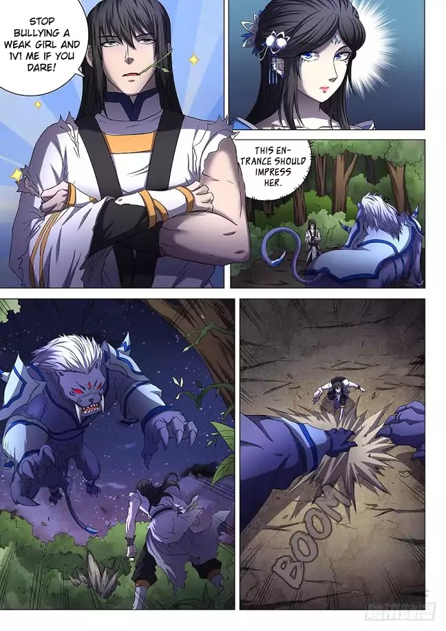 God of Martial Arts Chapter 51.3 page 8 - Chapter 51.3: Lady in the Painting 3