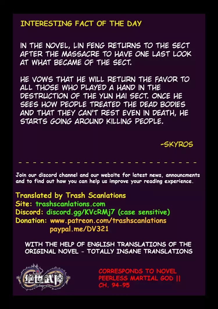 God of Martial Arts Chapter 53.1 page 11 - Chapter 53.1: Cold-Blooded Murderer 1