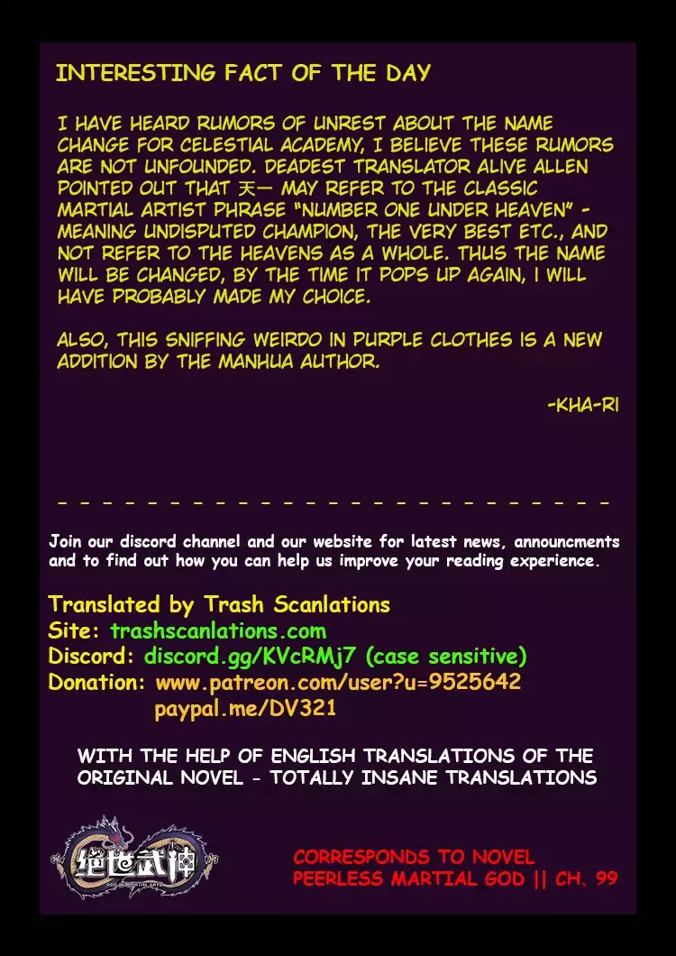 God of Martial Arts Chapter 55.1 page 12 - Chapter 55.1: Trouble 1