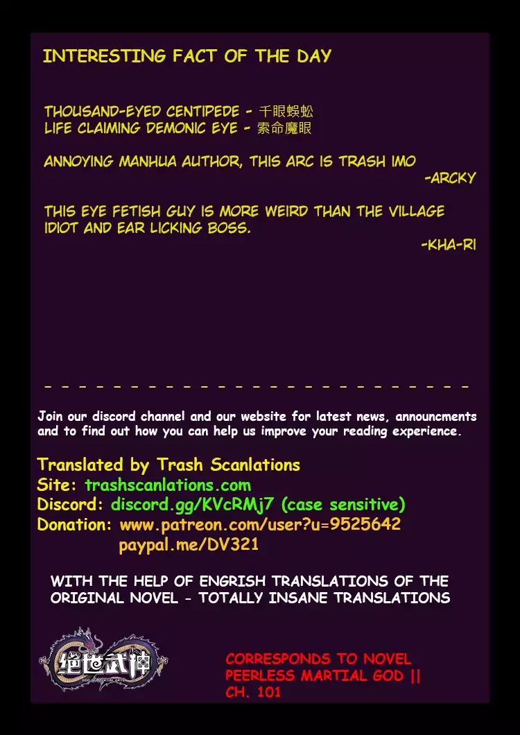 God of Martial Arts Chapter 58.1 page 12 - Chapter 58.1: The Mastermind 1