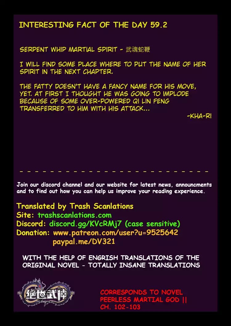 God of Martial Arts Chapter 60.2 page 10 - Chapter 60.2: Tense Fight 2