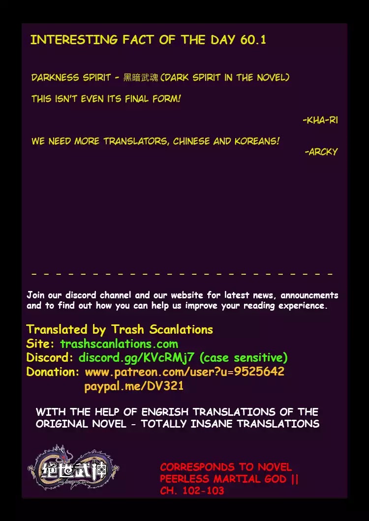 God of Martial Arts Chapter 61.1 page 11 - Chapter 61.1: Battle of the Spirits 1