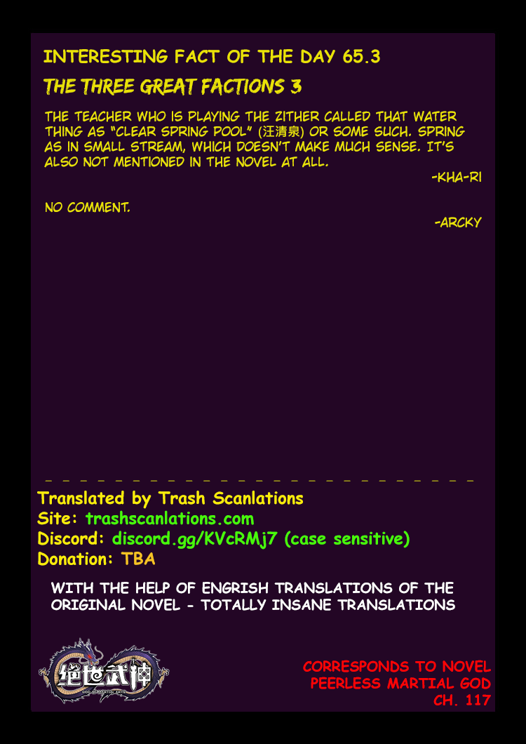 God of Martial Arts Chapter 65.3 page 9 - Chapter 65.3: The Three Great Factions (3)