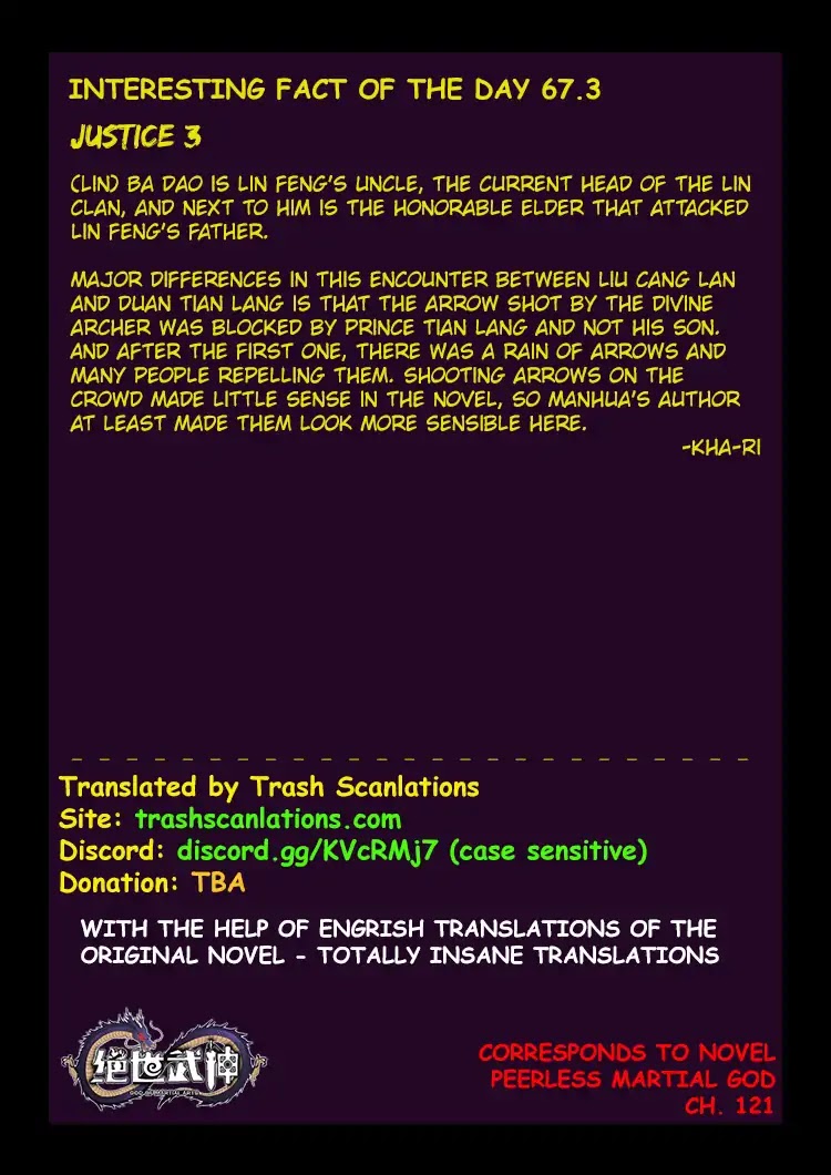 God of Martial Arts Chapter 67.3 page 9 - Chapter 67.3: Justice(3)