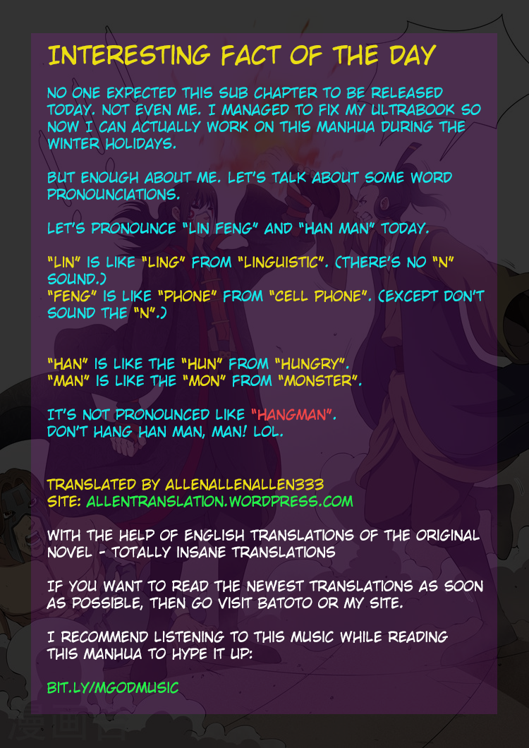 God of Martial Arts Chapter 7.1 page 10 - Chapter 7.1: Blood Splashes on the Life and Death Arena (1)