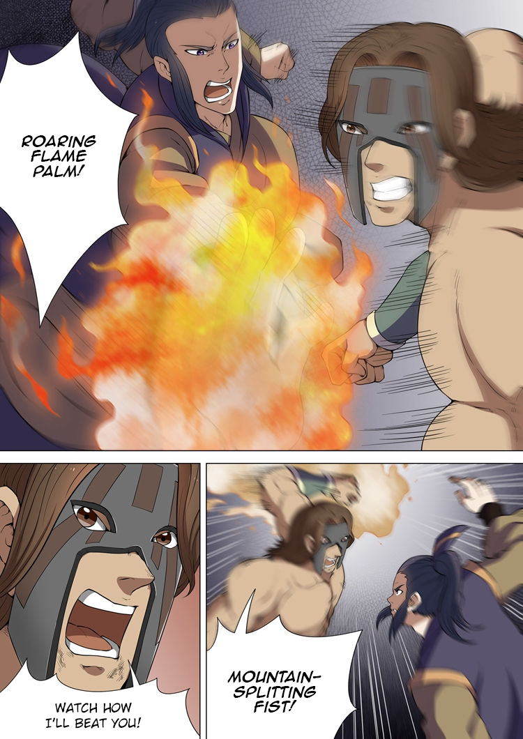God of Martial Arts Chapter 7.1 page 2 - Chapter 7.1: Blood Splashes on the Life and Death Arena (1)