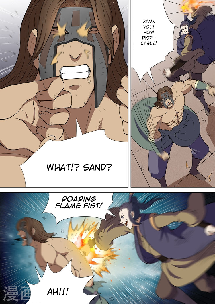 God of Martial Arts Chapter 7.1 page 4 - Chapter 7.1: Blood Splashes on the Life and Death Arena (1)