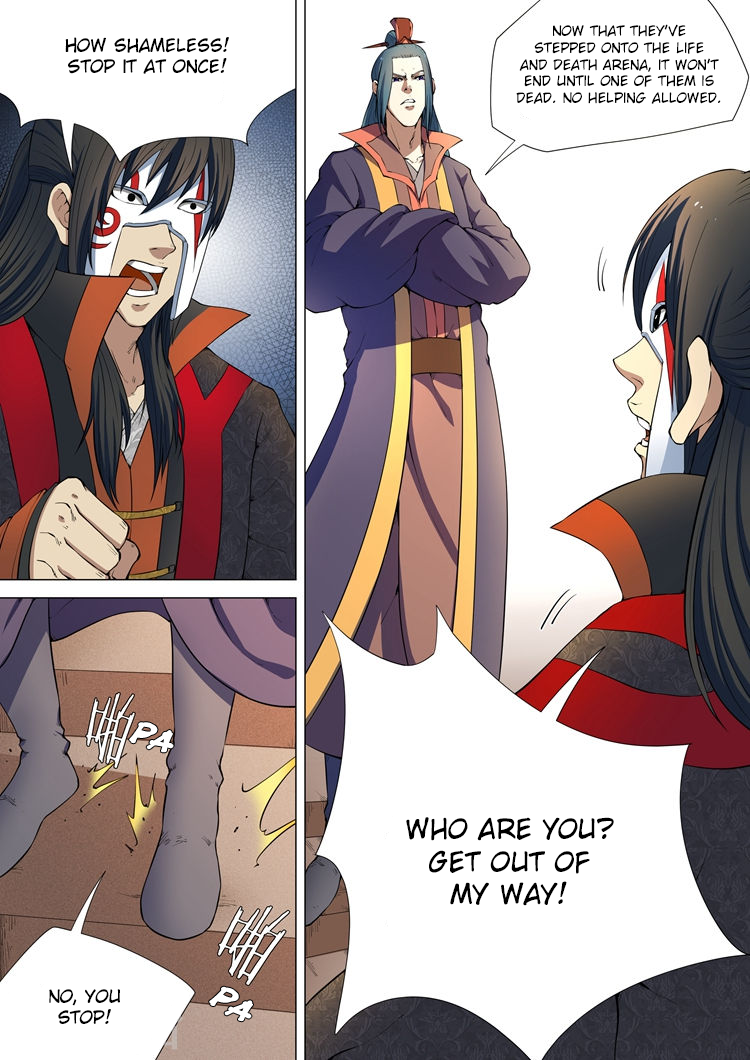 God of Martial Arts Chapter 7.1 page 6 - Chapter 7.1: Blood Splashes on the Life and Death Arena (1)
