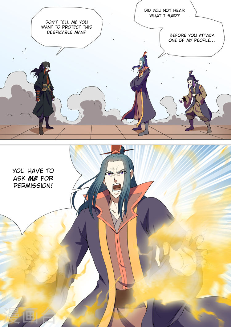 God of Martial Arts Chapter 7.3 page 2 - Chapter 7.3: Blood Splashes on the Life and Death Arena (3)