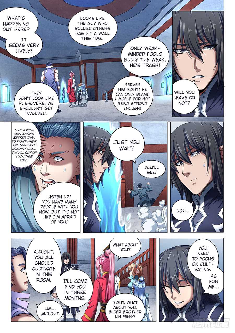 God of Martial Arts Chapter 71.3 page 1 - Chapter 71.3: The Oppressive Lin Feng(3)