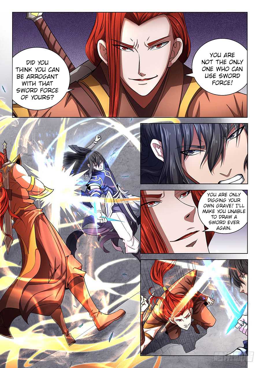 God of Martial Arts Chapter 72.1 page 8 - Chapter 72.1: Lin Feng's Sword