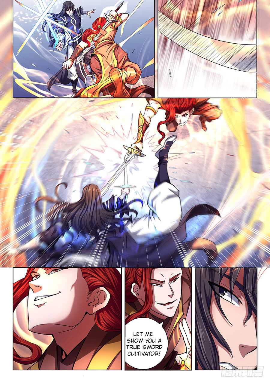 God of Martial Arts Chapter 72.1 page 9 - Chapter 72.1: Lin Feng's Sword