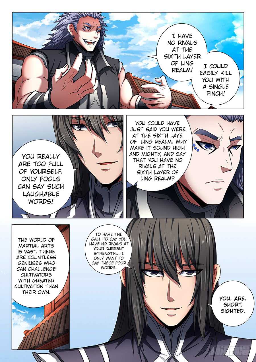 God of Martial Arts Chapter 74.1 page 9 - Chapter 74.1: Challenge of Life and Death