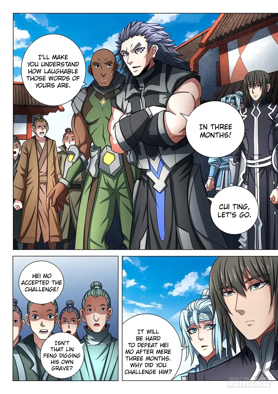 God of Martial Arts Chapter 74.2 page 4 - Chapter 74.2: Challenge of Life and Death (2)
