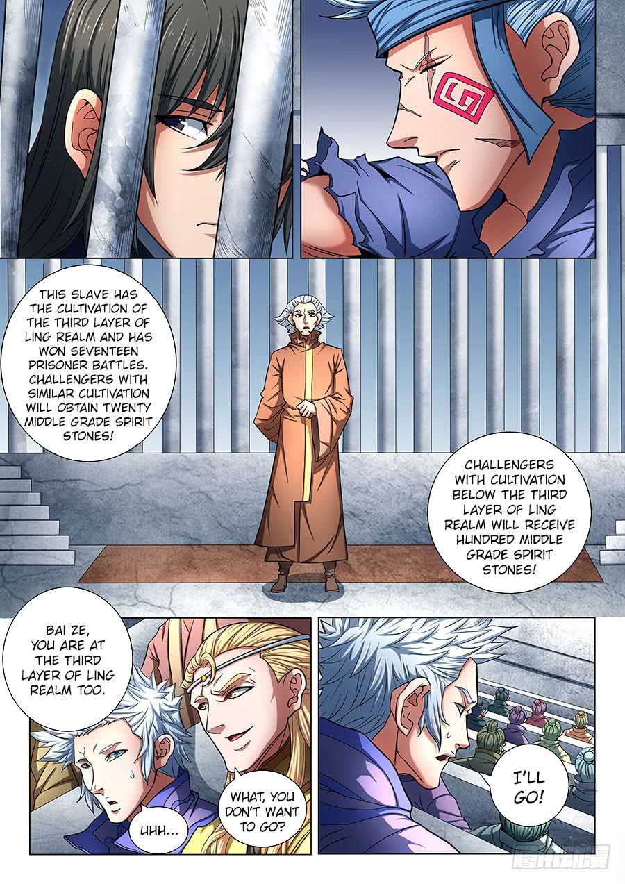 God of Martial Arts Chapter 75.2 page 5 - Chapter 75.2: Prisoner Battle of Life and Death(2)