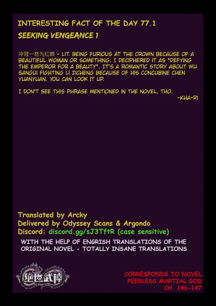God of Martial Arts Chapter 77.1 page 10 - Chapter 77.1: Seeking Vengeance