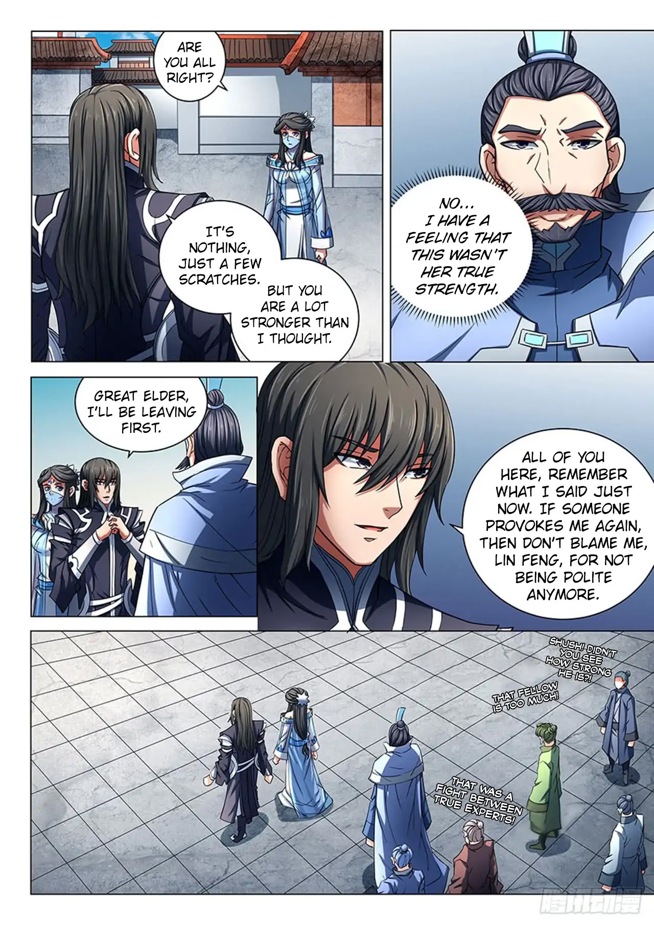 God of Martial Arts Chapter 78.3 page 6 - Chapter 78.3: Draw Sword, Draw Blood (3)