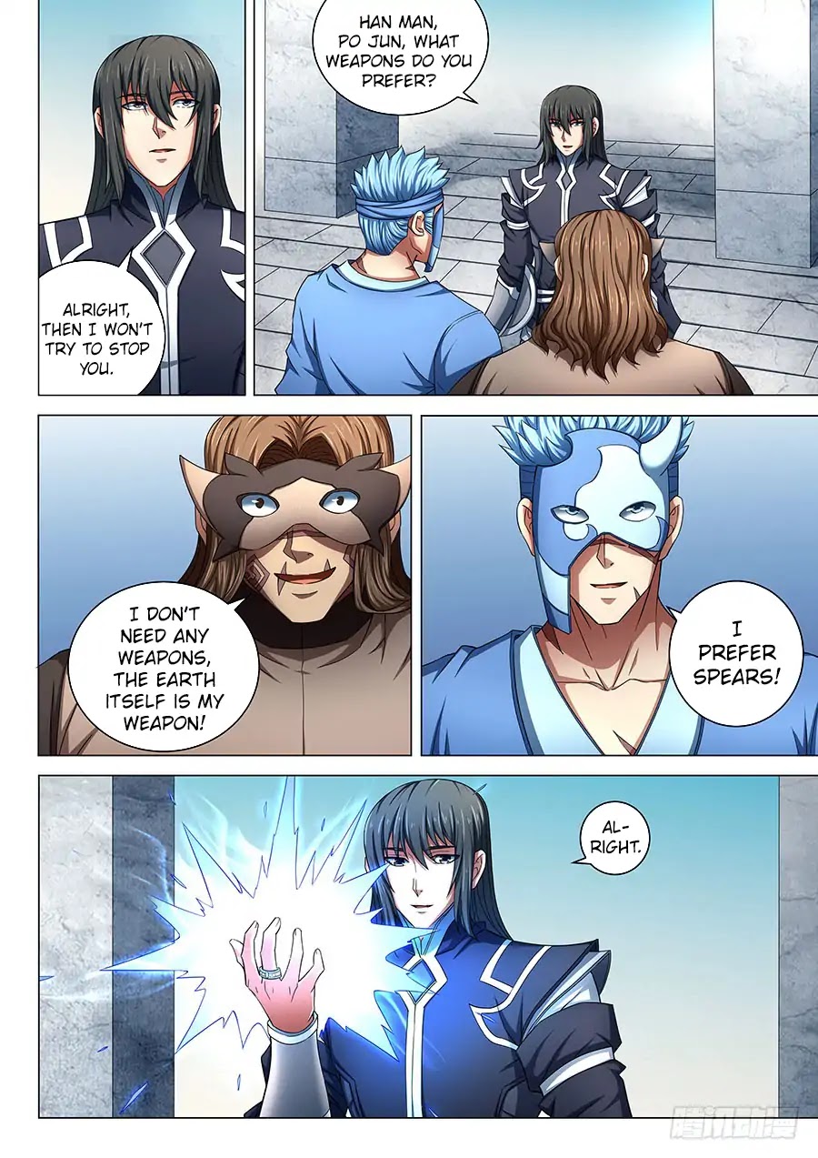 God of Martial Arts Chapter 79.2 page 8 - Chapter 79.2: Meditation (2)