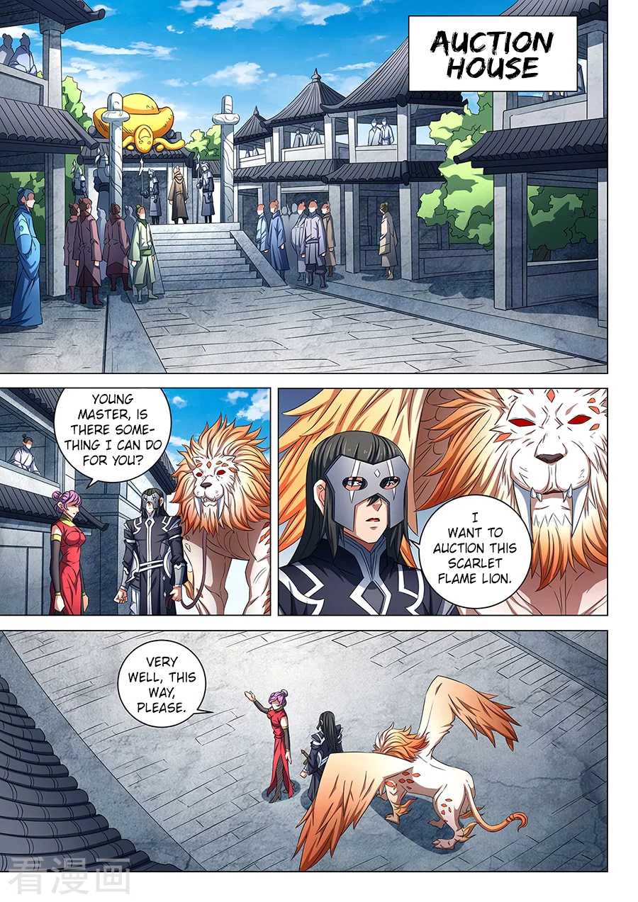 God of Martial Arts Chapter 82.2 page 1 - Chapter 82.2: The Auction(2)