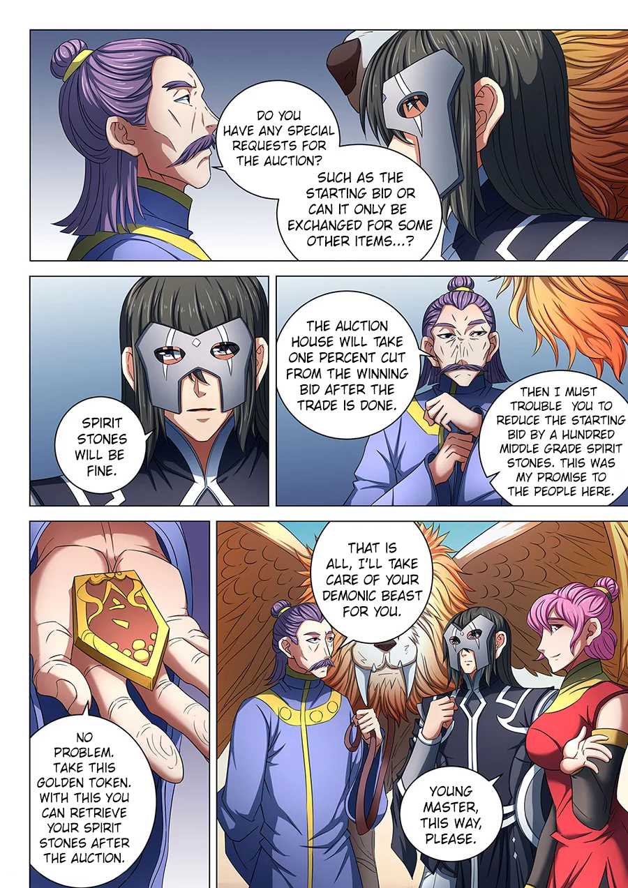 God of Martial Arts Chapter 82.2 page 4 - Chapter 82.2: The Auction(2)