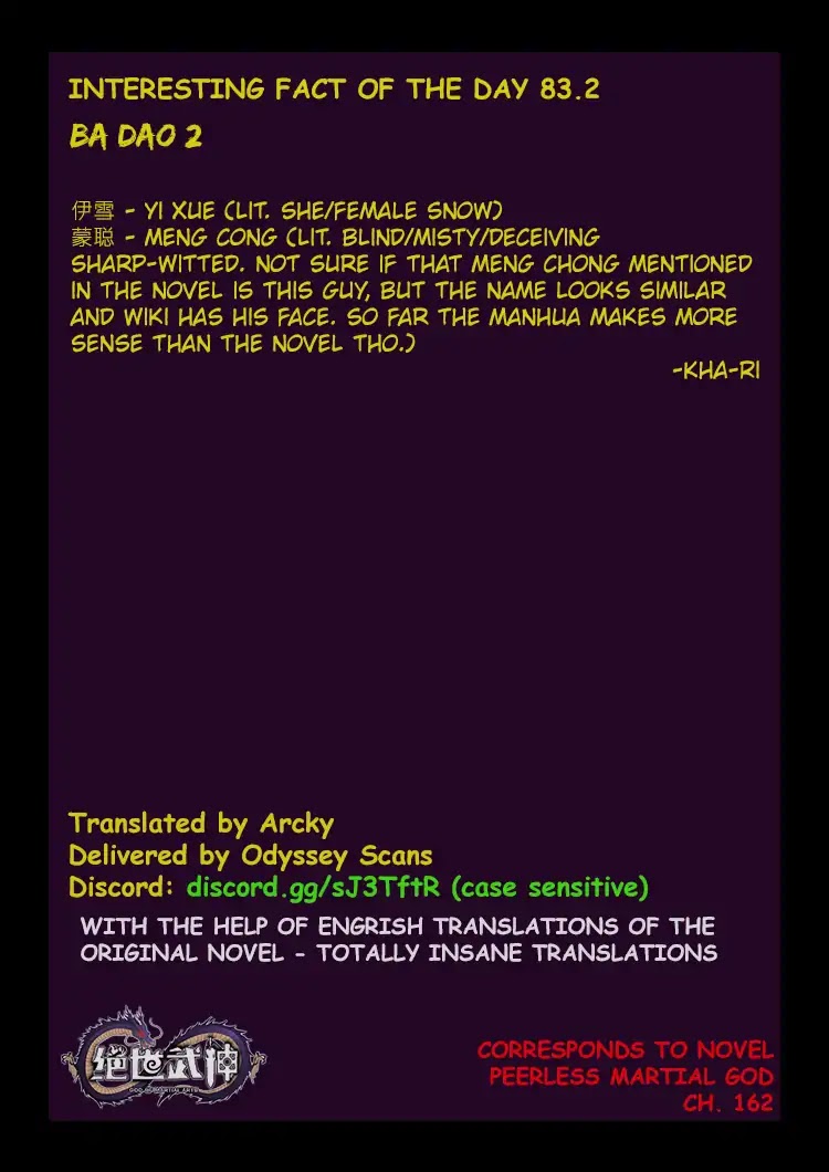 God of Martial Arts Chapter 83.2 page 9 - Chapter 83.2: Ba Dao (2)