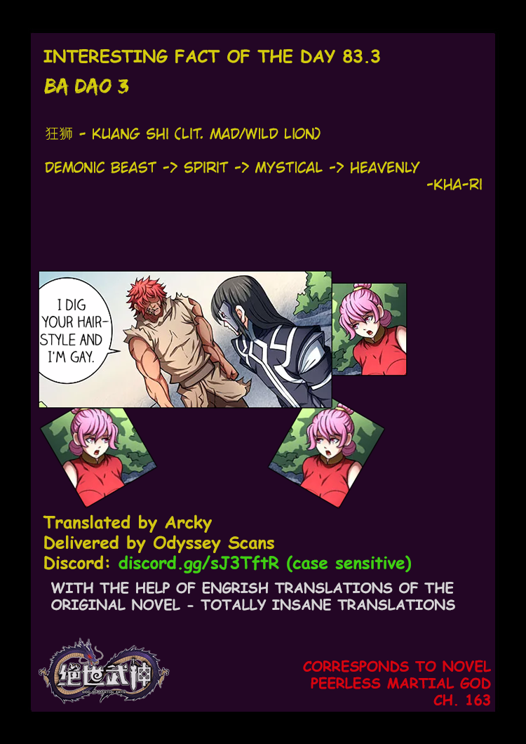 God of Martial Arts Chapter 83.3 page 9 - Chapter 83.3: Ba Dao(3)