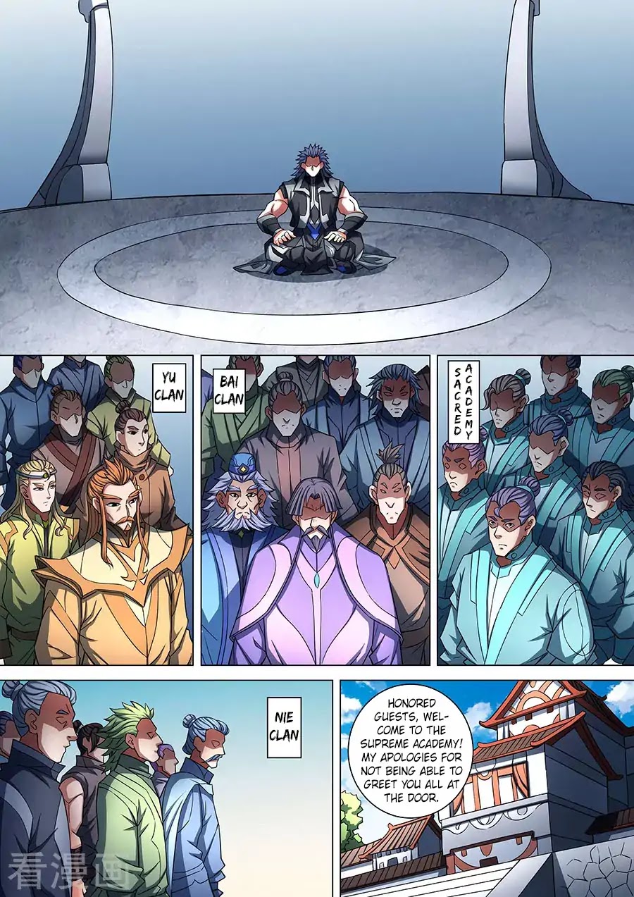 God of Martial Arts Chapter 86.1 page 9 - Chapter 86.1: Confrontation (1)