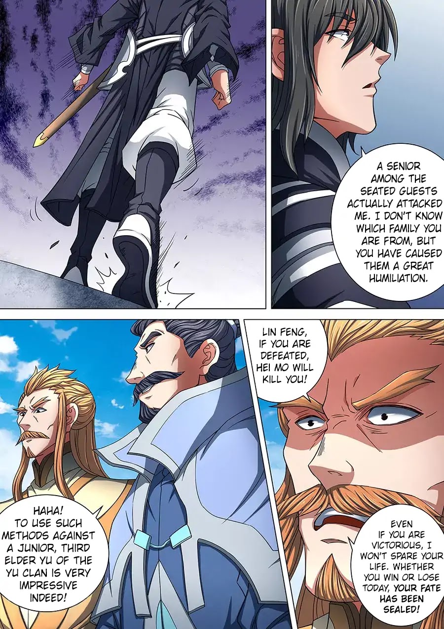 God of Martial Arts Chapter 86.2 page 6 - Chapter 86.2: Confrontation (2)