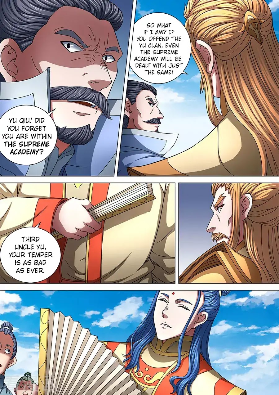 God of Martial Arts Chapter 86.2 page 7 - Chapter 86.2: Confrontation (2)