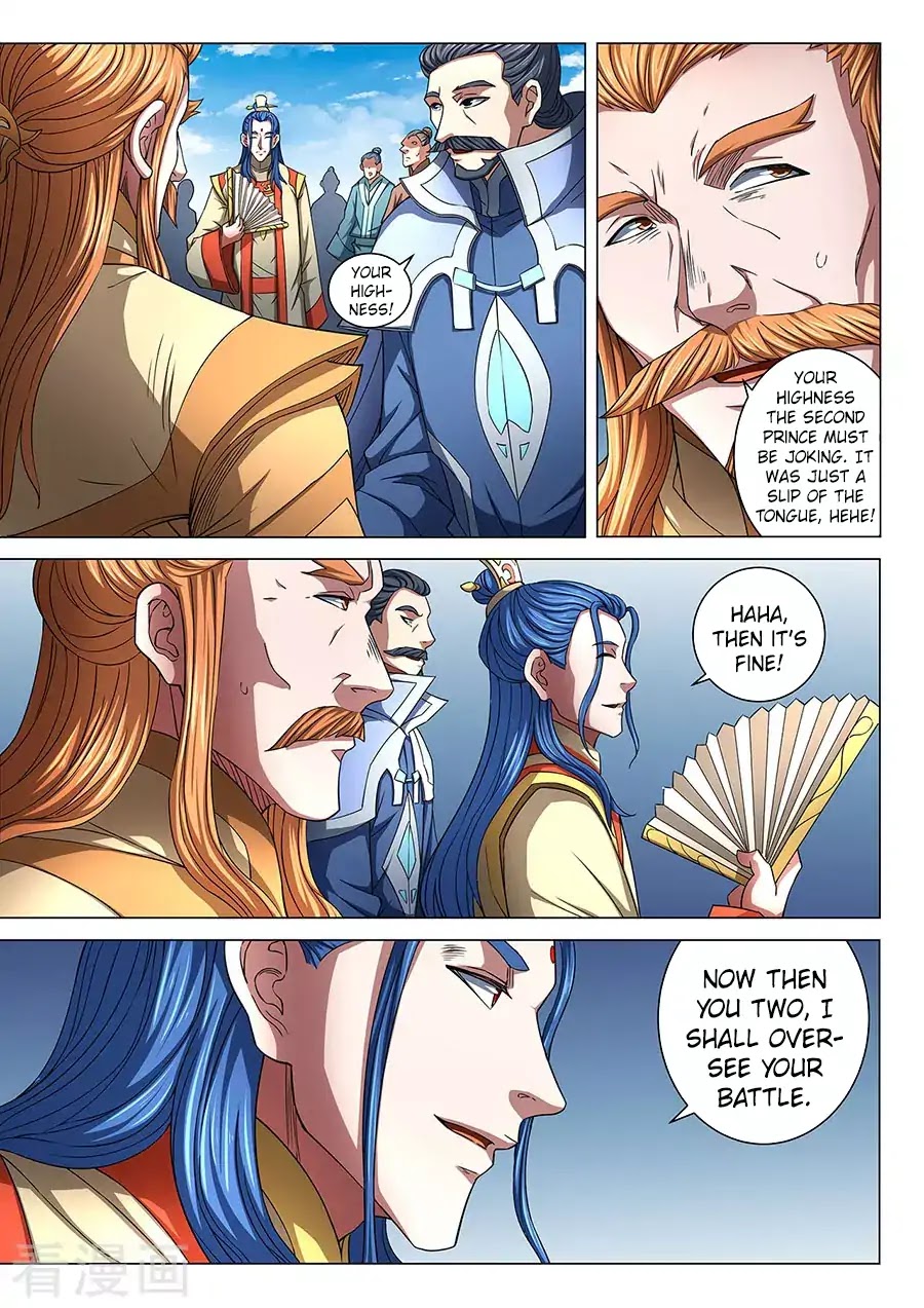 God of Martial Arts Chapter 86.2 page 8 - Chapter 86.2: Confrontation (2)
