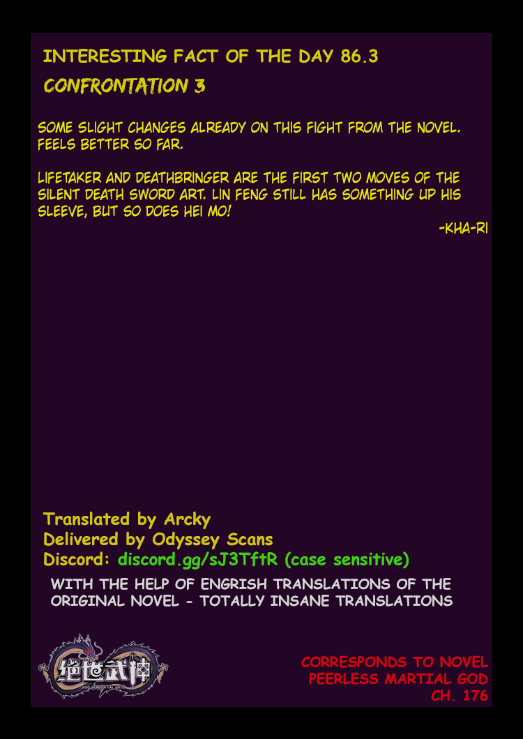 God of Martial Arts Chapter 86.3 page 9 - Chapter 86.3: Confrontation(3)
