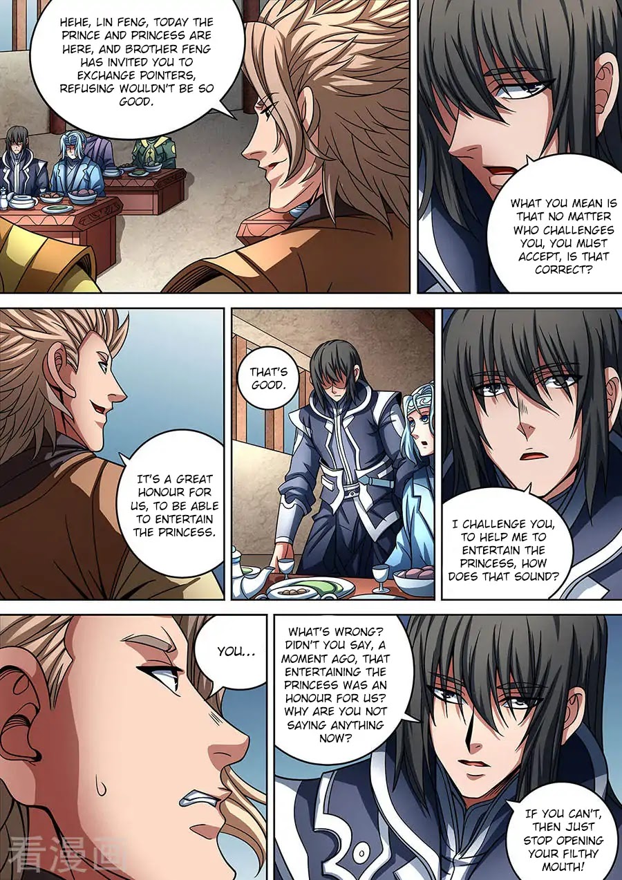 God of Martial Arts Chapter 89.1 page 4 - Chapter 89.1: Burning Battle Energy (1)