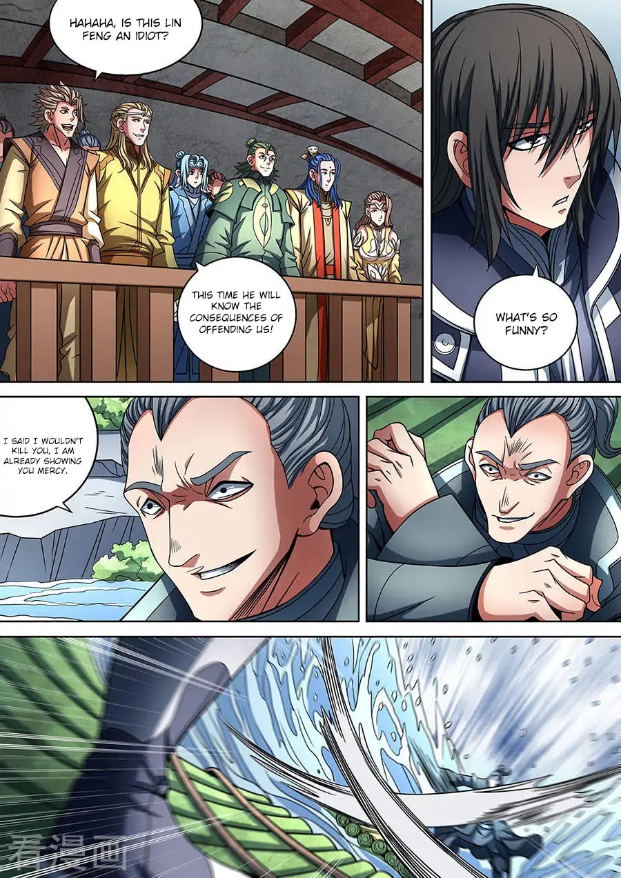God of Martial Arts Chapter 89.1 page 7 - Chapter 89.1: Burning Battle Energy (1)
